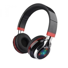 Bluetooth Headphone Wireless Wire Headset Hifi Noise Isolation Earphone With LED Light Flashing Mic Handsfree for Samsung iPhone 7 7 Plus iPad LG - intl