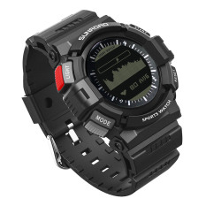 Bluetooth V4.0 Sports Heart Rate Watch Waterproof Movement Training Sleep Monitoring Calls Remote Control Camera Event Reminder Function for iPhone 5 6 6s 7 Samsung Galaxy Note 3 4 - intl