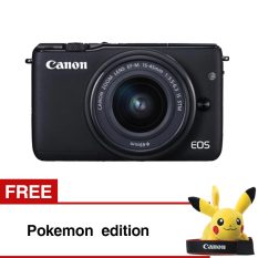 Canon EOS M10 Black with EF-M15-45mm Gratis Pokemon Edition