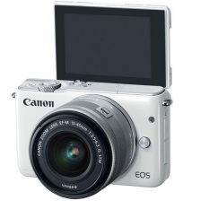 Canon EOS M10 KIT With Lens EF-M15-45mm Putih RESMI PT DATASCRIPT