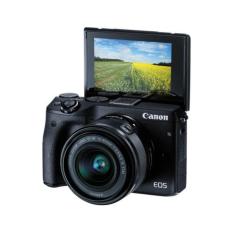 Canon EOS M3 kit EF-M 15-45mm - Hitam - Free Memory 16GB Sandisk