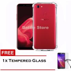 Case Anti Shock / Anti Crack Elegant Softcase for For Oppo F5 Youth + Free Tempered Glass