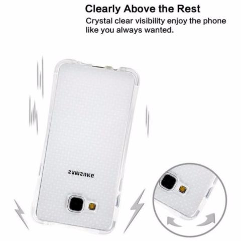 Case Anti Shock Anti Crack Softcase Casing for Asus Zenfone 4 Max Pro ZC554KL - Clear 2
