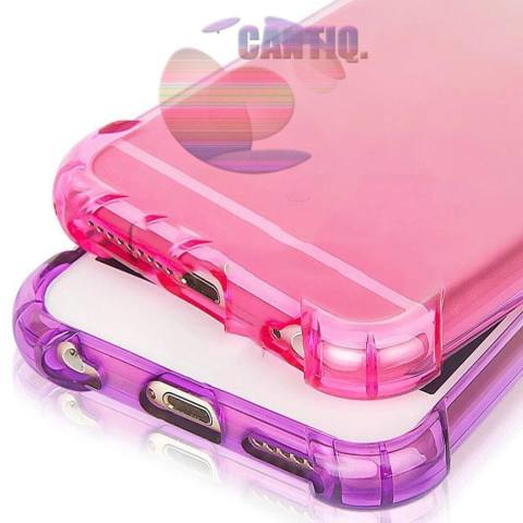 Case Anti Shock Gradient Vivo Y55 Ultrathin Anti Crack Elegant Softcase Anti Jamur Air Case 0.3mm / Silicone Vivo Y55 / Soft Case / Silikon Anti Crack Warna / Case Hp / Case Vivo Y55 / Pelindung Hp - Kuning 3