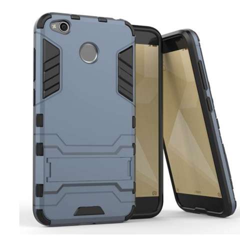 CASE EXECUTIVE IRON MAN 2 IN 1 ROBOT WITH STAND FOR XIAOMI REDMI 4X - RANDOM COLOR 2