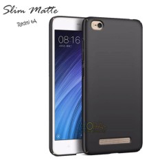 Case Slim Black Matte Xiaomi Redmi 4A Baby Skin Softcase Ultra Thin Jelly Silikon Babyskin