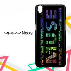 Casing Custom Hardcase Oppo Neo 9 A37 Muse Lyric A1243 Case Cover