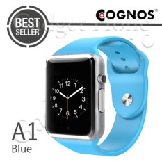 Cognos Smartwatch A1 - GSM TERMASUK BOX - Biru
