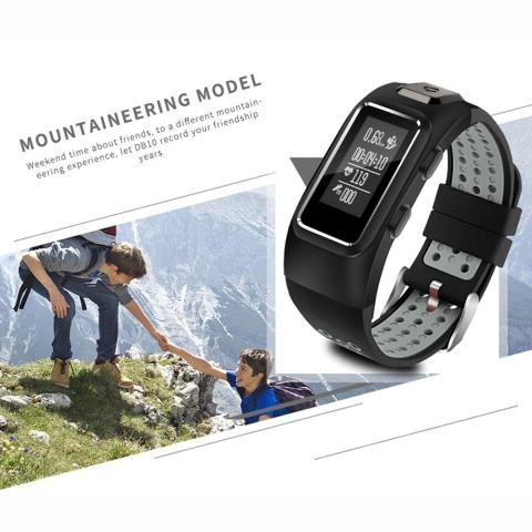 DB10 Gelang Heart Rate Monitor Smart Jam IP68 Air Bukti Berenang GPS Fitness Tracker untuk Android dan IOS Ponsel- INTL 5
