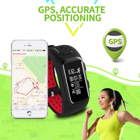 DB10 Gelang Heart Rate Monitor Smart Jam IP68 Air Bukti Berenang GPS Fitness Tracker untuk Android dan IOS Ponsel- INTL 3