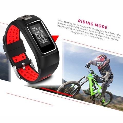 DB10 Gelang Heart Rate Monitor Smart Jam IP68 Air Bukti Berenang GPS Fitness Tracker untuk Android dan IOS Ponsel- INTL 4