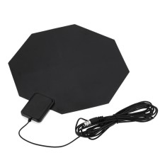 Digital Indoor TV HDTV DTV Antena Desain Datar Dukungan Menerima VHF UHF Sinyal/Free Digital/Sinyal Analog Tinggi Gain US Plug-Intl