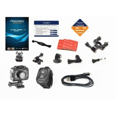 Discovery DS100 Sport Action Camera Anti-Shock60MCamcorderWaterproof Wifi 1080 P Hitam-Intl