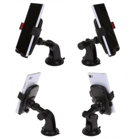 Elegant Phone Holder Universal Mobil Untuk Hp GPS - Merah Paling Murah 2