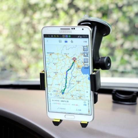 Elegant Phone Holder Universal Mobil Untuk Hp GPS - Merah Paling Murah 1