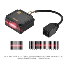 Tertanam 1D Pembaca Pemindai Kode Bar Modul Barcode CCD Scanner Modul Mesin dengan Antarmuka USB-Intl