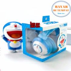 Enzu acc Headphone & Headset Karakter Doraemon Mobile Stereo Big Bass Headset