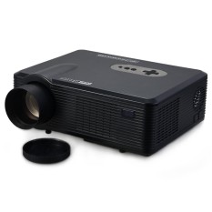 EU PLUG Excelvan CL720D LED Projector 3000 Lumens 1280 x 800 Pixels with Digital TV Interface for Home Entertainment - intl