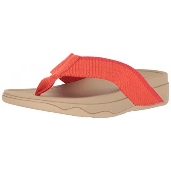 FitFlop Wanita Surfa Lipat-Flop, Seksi Karang/Sporty Merah Muda, 7 M Kami-Internasional