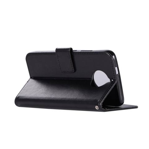 Lipat Sebuah Busana Angin Chimes Pola Tombol (Pu Kulit dan Tpu) penyangga Fungsi Perlindungan Kasus Dompet untuk Moto Rola Moto E4 (5.0 Cm)-Internasional 4