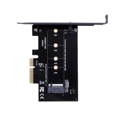 For M.2 PCI-E SSD(NGFF)SSD 2230 2242 2260 2280 card M Key PCI-E X4 NG(Black)