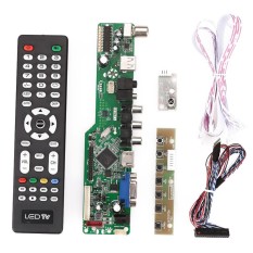 Free Shipping Audio Electronics TV HDMI VGA AV USB Audio LCD Controller Board Module Support 1920x1080 - intl