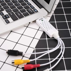 Free Shipping Audio Electronics USB 2.0 Video TV Tuner DVD AV Capture Card Converter Adapter for Win7 Win8 White - intl
