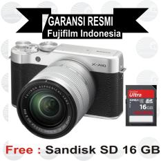 Fujifilm XA10 Kit 16-50 mm Silver Mirrorless