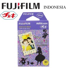 Fujifilm Refill Kamera Instax Mini Film Camera Alice in Wonderland Film 10 Lembar