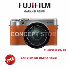 FUJIFILM X-A10 KIT 16-50MM F3.5-5.6 OIS II MIRRORLESS BROWN / XA10