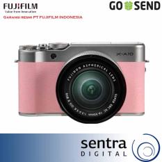Fujifilm X-A10 + Lensa XC 16-50mm + SDHC 16GB Garansi Resmi / Kamera Mirrorless / Digital Camera / Fujifilm x a10