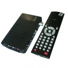 Gadmei Tv Tuner CRT 3810E Support LCD - Hitam