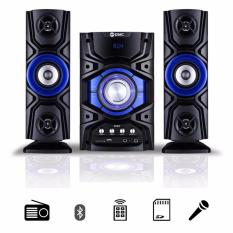 GMC 889D Audio Multimedia Speaker Bass Booster Bluetooth Karaoke - Biru