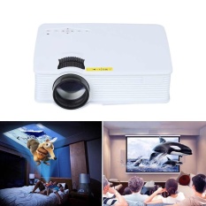 GP9S Portable LED Proyektor Home Theater Beamer Multimedia VGA HDMI TV SD AV USB-Intl
