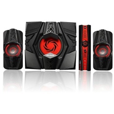 GPL/AVerMedia Ballista Unity Speaker Game, 2.1 Audio Speaker Sistem Suara, 40 Watt, (GS310) /kapal dari AMERIKA SERIKAT-Intl