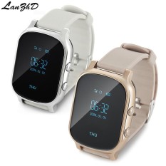 GPS Tracker Smart Watch Kids Child Bracelet Personal Locator T58 GSM GPRS Tracking LBS Position Phonebook Web APP Realtime Track - intl