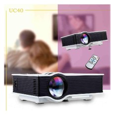 Bagus Terang UNIC UC40 LCD Mini Home Cinema Proyektor HD 1080 P dengan Kabel-Internasional