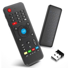 H1 2.4 GHz 6-Axis Fly Air Mouse Keyboard Nirkabel Touchpad Penuh Remote Control IR Belajar untuk Smart TV Android TV BOX Laptop PC-Intl