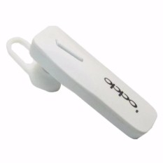 Handfree Bluetooth Wireless Oppo Earphone Bluetooth Stereo Music Multi Headset - Putih