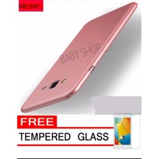 Hardcase Case For Samsung Galaxy J5 / J500 / J5 2015 Ultra Slim Shockproof Premium Matte elegan Free Tamper Glass