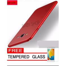 Hardcase Case For Samsung Galaxy J5 / J500 / J5 2015 Ultra Slim Shockproof Premium Matte elegan Free Tamper Glass