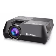 HD LCD LED Projector Home Cinema Theater HDMI USB VGA TF Stereo Speaker - intl