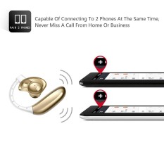 Headset UFO Bluetooth 4.1 Earpiece dengan Mikrofon Kebisingan Membatalkan Nirkabel-Intl