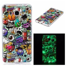 Tinggi Kualitas Kandakov Graffiti Noctilucent TPU Lembut Kantong Gas Belakang Case Cover untuk Samsung Galaxy J5 (2016) J510 Case-Intl