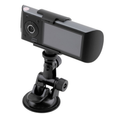 HKS HD Dual Kamera Mengemudi Perekam 2.7 LCD Dash-CAM CarDVRw/GPSLogger G-sensor-Intl