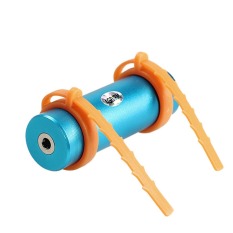 HKS Waterproof USB Plug Musik MP3 Player untuk Berenang Menyelam Air Olahraga FM 4 GB (Biru)