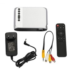 Hot Jual Terbaru YG320 Portable LED Proyektor 1080 P Rumah Teater HD TV Home Micro Mini LCD Proyektor EU Plug -Intl