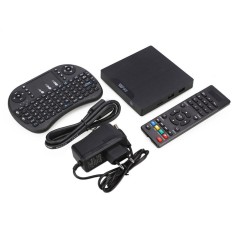 Hot Jual Tech Aksesoris Set Top Box TV Tuner Box TV Box Android TV Box Premium Smart 4 K X 2 K W95 Wireless HD EU Plug-Intl