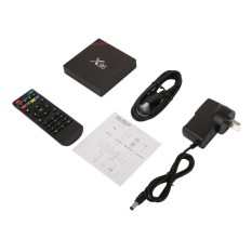 Hot Jual Aksesoris Teknologi TV Box Android TV Kotak TV Tuner Box Smart TV Box High Performance TF Slot Kartu 2 GB + 16 GB Media Player Layar Cast AU Plug-Intl