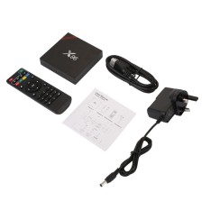 Hot Jual Aksesoris Teknologi TV Kotak TV Tuner Box Android TV Box Set Top Box High Performance Android 7.1X96 WiFi HD UK Plug-Intl
